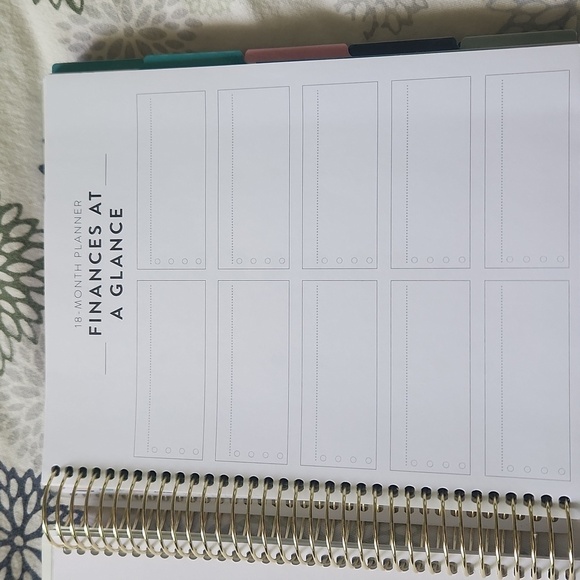 Recollections Budget Spiral Planner Undated  New Unused - Picture 6 of 13